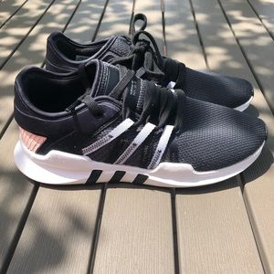 Adidas Equipment Pink Snakeskin Sneakers 7.5